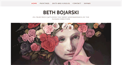 Desktop Screenshot of bethbojarski.com